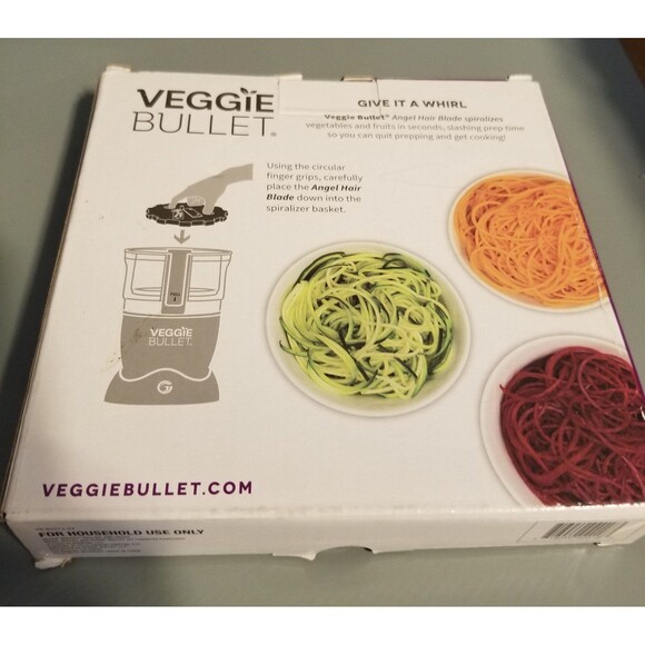 Veggie bullet angel hair blade accessory - Picture 2 of 5